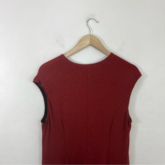 Anni Kuan Burgundy Fair Trade Dress Size Medium - Picture 4 of 12